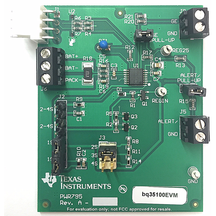 BQ35100EVM-795 Bq35100 Lithium Primary Cell Evaluation Module Using End ...