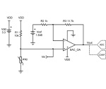 CIRCUIT060003 Temperature Sensing With PTC Thermistor Circuit | TI.com