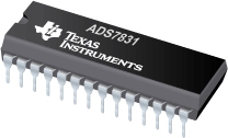 Datasheet Texas Instruments ADS7831P
