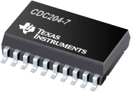 Datasheet Texas Instruments CDC204-7