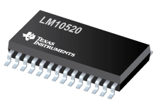 Datasheet Texas Instruments LM10520MHE/NOPB