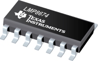 Datasheet Texas Instruments LMP8674MA/NOPB