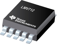 Datasheet Texas Instruments LMV712IDGSR
