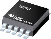 Datasheet Texas Instruments LMV982IDGSRG4