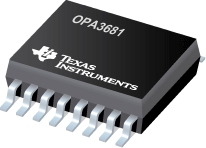 Datasheet Texas Instruments OPA3681U