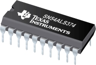 Datasheet Texas Instruments SN54ALS374