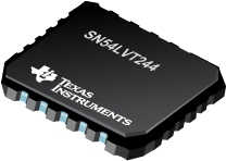 Datasheet Texas Instruments SNJ54LVT244W