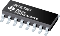Datasheet Texas Instruments SN74LS669N