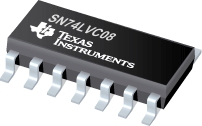 Datasheet Texas Instruments SN74LVC08DBLE