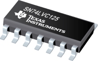 Datasheet Texas Instruments SN74LVC125DR