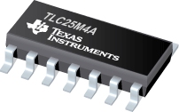 Datasheet Texas Instruments TLC25M4A