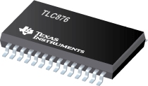 Datasheet Texas Instruments TLC876CDBLE