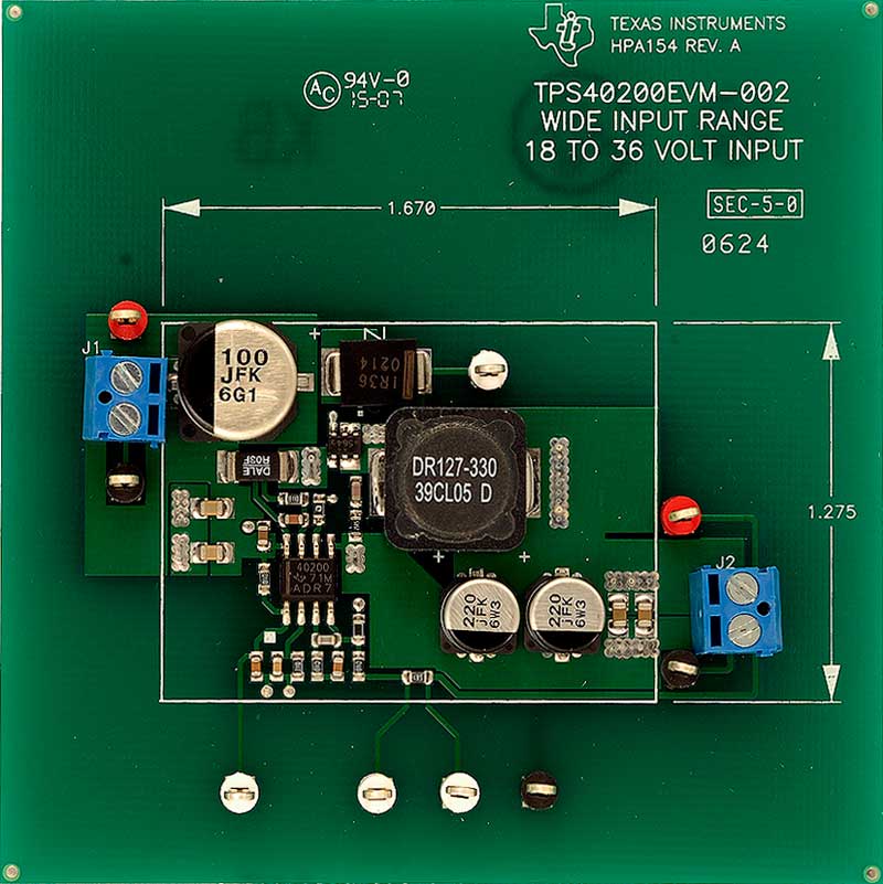 Tps Evm Evaluation Module For A V Input Ti