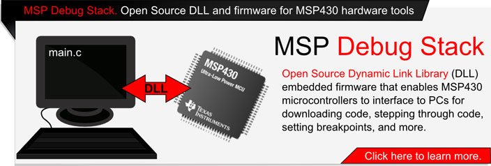 MSP Debug Stack