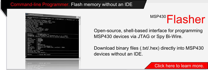 Flasher for MSP430