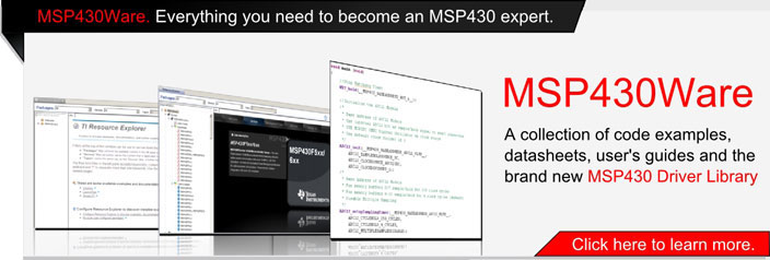 MSP430Ware