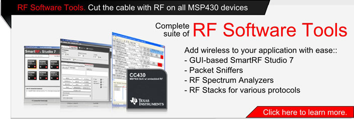 RF Software for MSP430