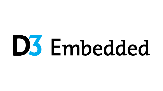 D3 Embedded company logo