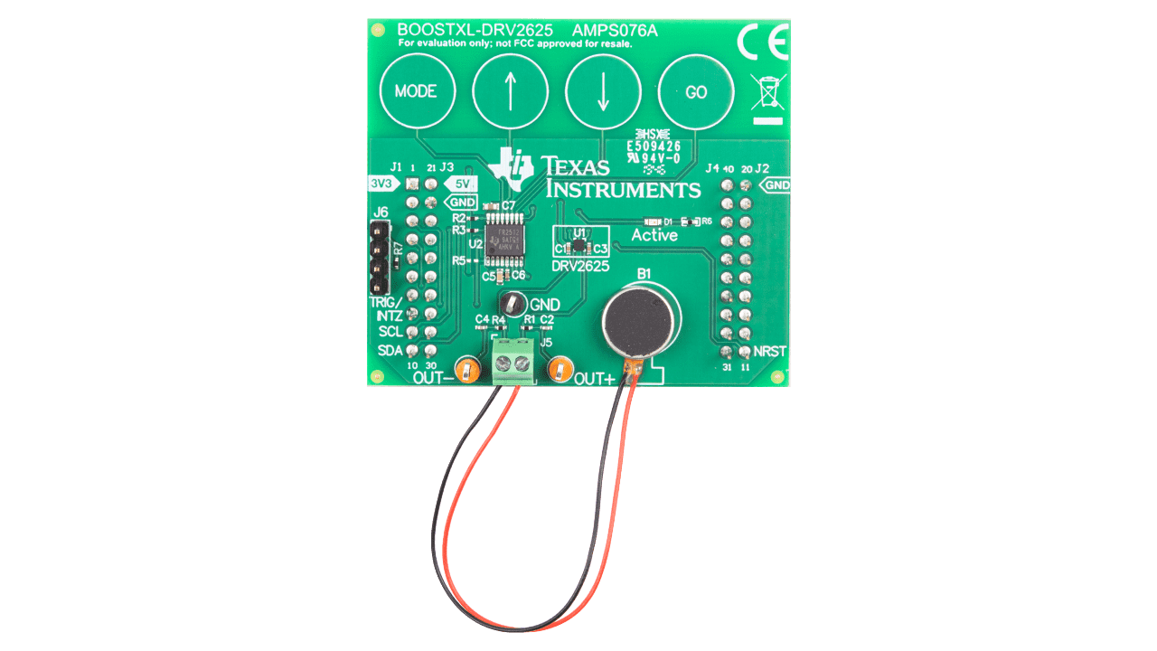 BOOSTXL-DRV2625 Evaluation board | TI.com