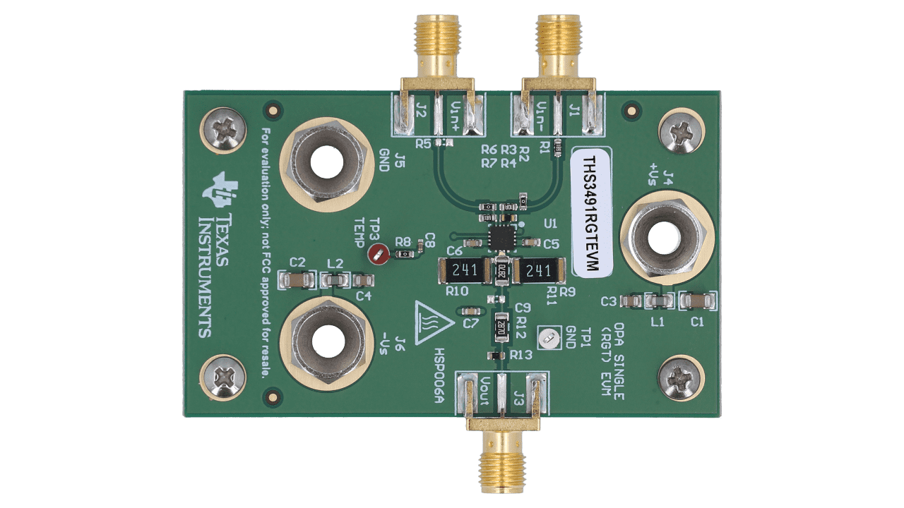 THS3491RGTEVM 評価ボード | TI.com