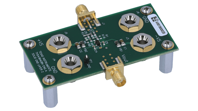 THS4304DBVEVM THS4304 Evaluation Module for DBV Package angled board image