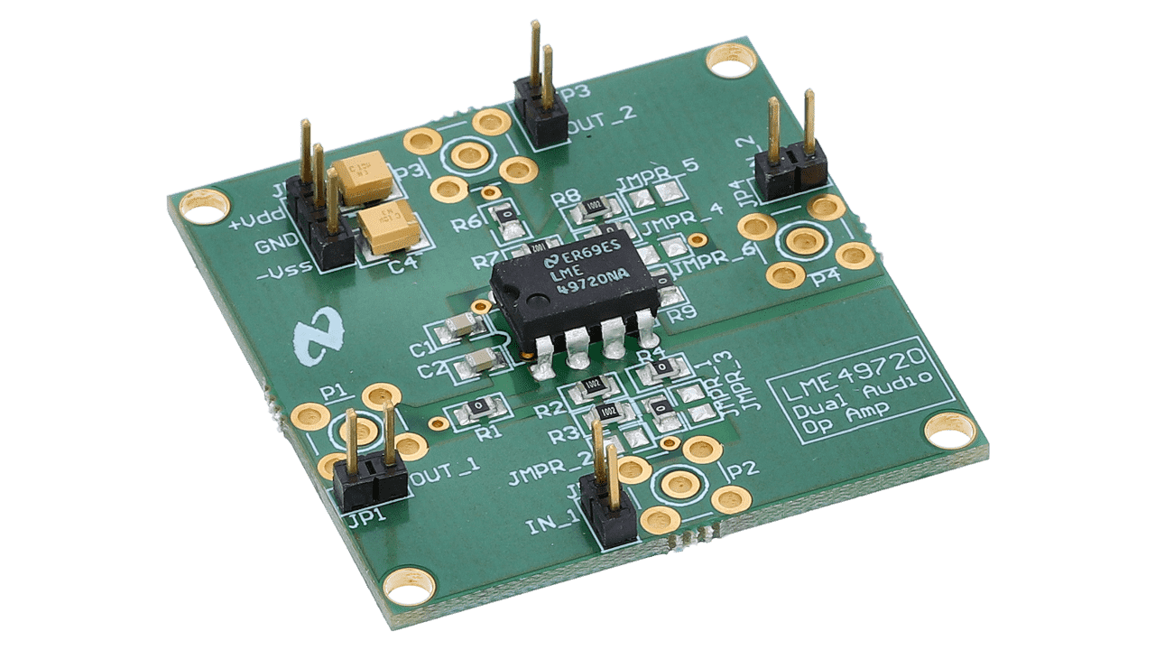 LME49720NABD Evaluation board | TI.com