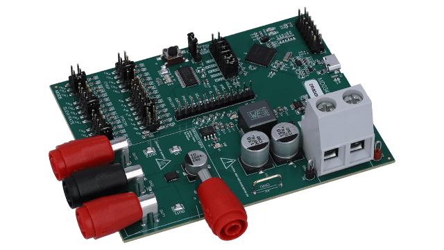 DRV8243H-Q1EVM DRV8243-Q1 automotive full bridge motor driver evaluation module with hardware interface angled board image