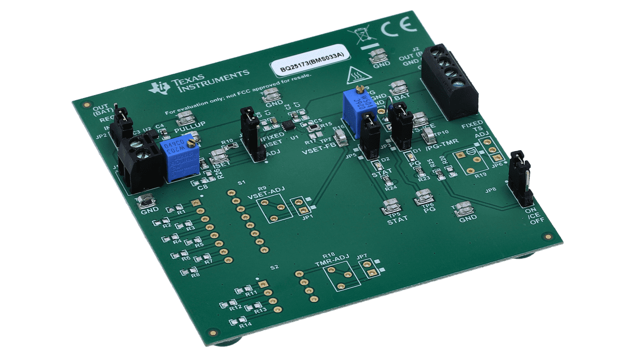 BQ25173EVM Evaluation board | TI.com