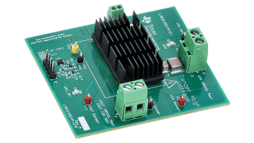 LMG2100EVM-078 LMG2100 evaluation module angled board image