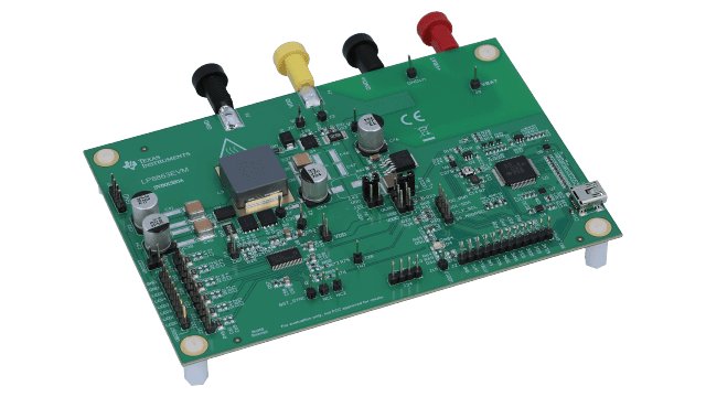 LP8863EVM LED Driver for Automotive Application Evaluation Module angled board image