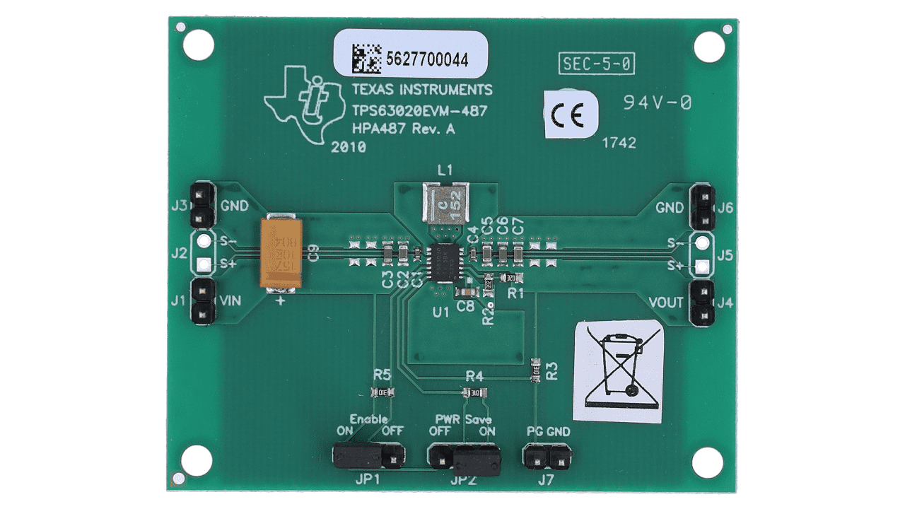 TPS63020EVM-487 評価ボード | TI.com