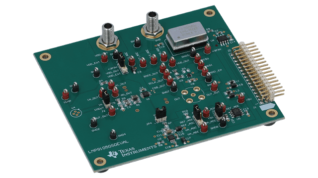LMP91050SDEVAL/NOPB Sensor AFE Eval Platform for NDIR Applications angled board image
