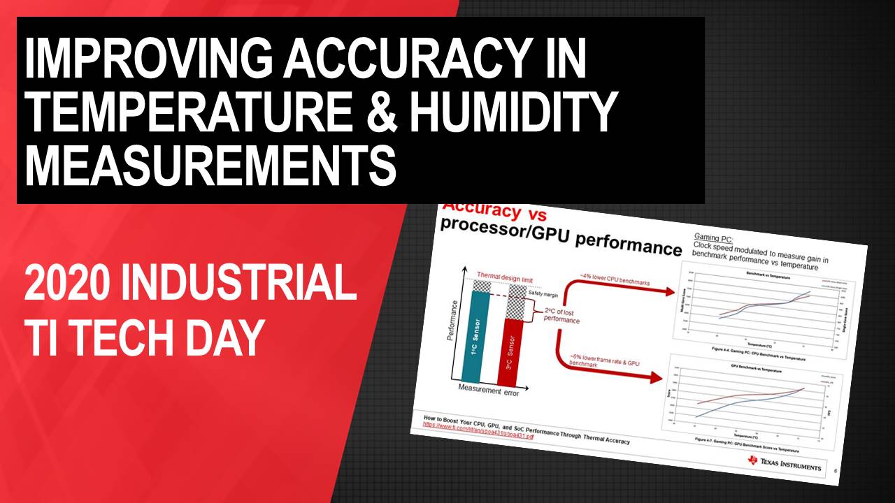 Improving accuracy in temperature & humidity measurements to optimize cost and performance | ビデオ | TI.com