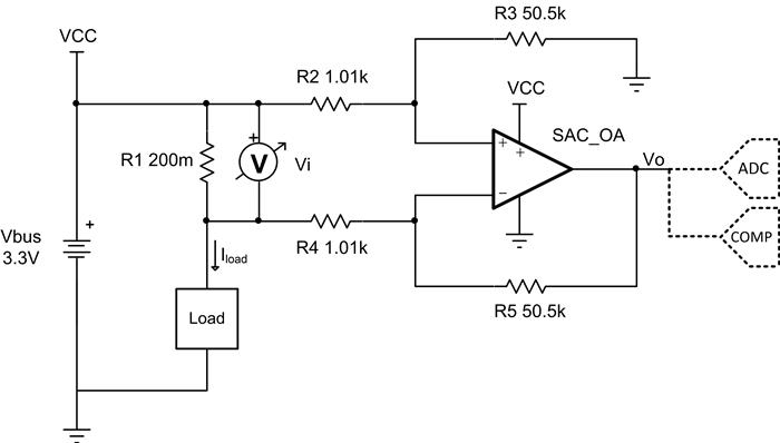 CIRCUIT060005 High-side current sensing with discrete difference ...