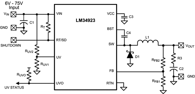 LM34923 data sheet, product information and support | TI.com