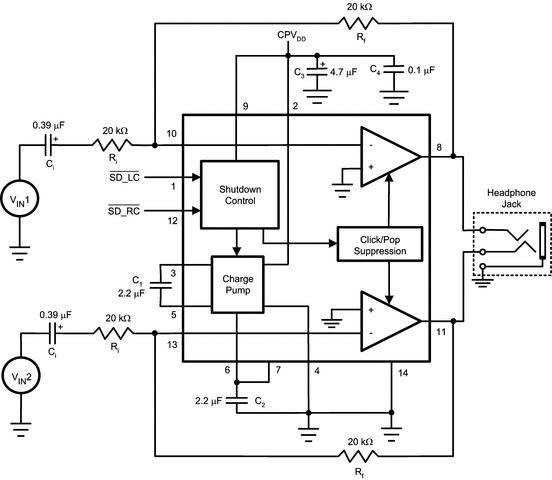 LM4917 data sheet, product information and support | TI.com