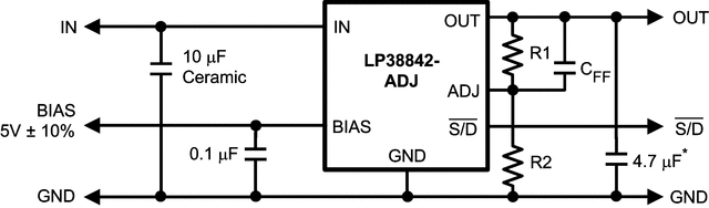 LP38842-ADJ data sheet, product information and support | TI.com