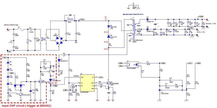 PMP20001 Flyback Reference Design with High Line AC Input and 5V, 12V ...