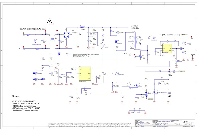 PMP30826 Offline supercapacitor backup power supply with active cell ...