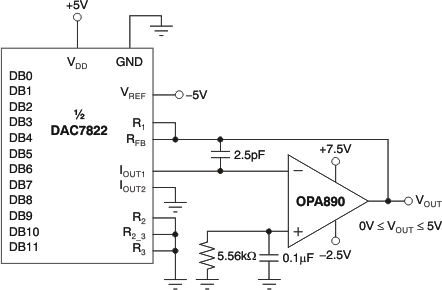 image of 高速运算放大器（GBW≥50 MHz）>OPA890