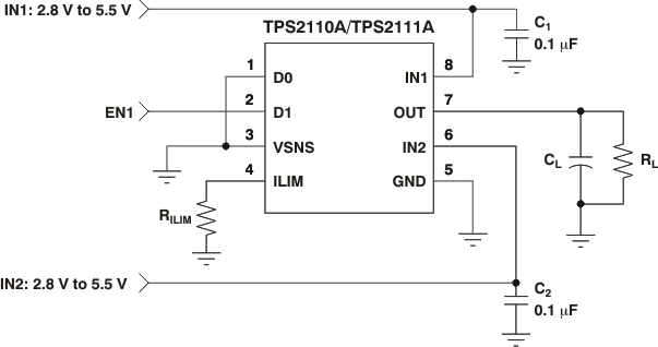 TPS2111A data sheet, product information and support | TI.com