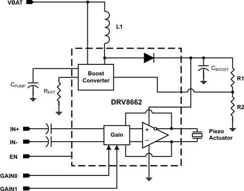 image of 压电式驱动器>DRV8662 