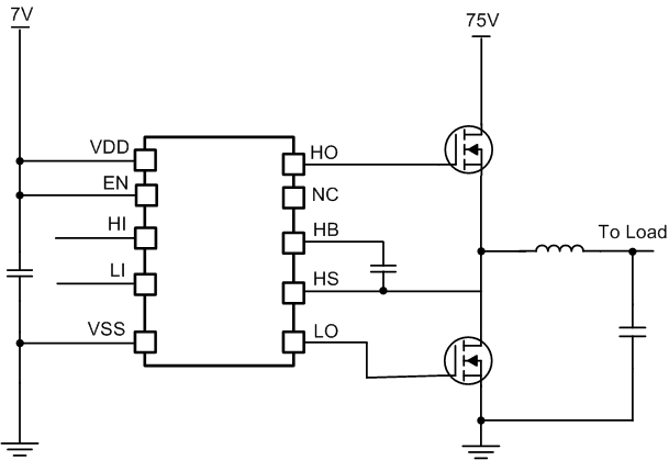 image of 半桥驱动器>LM5108 