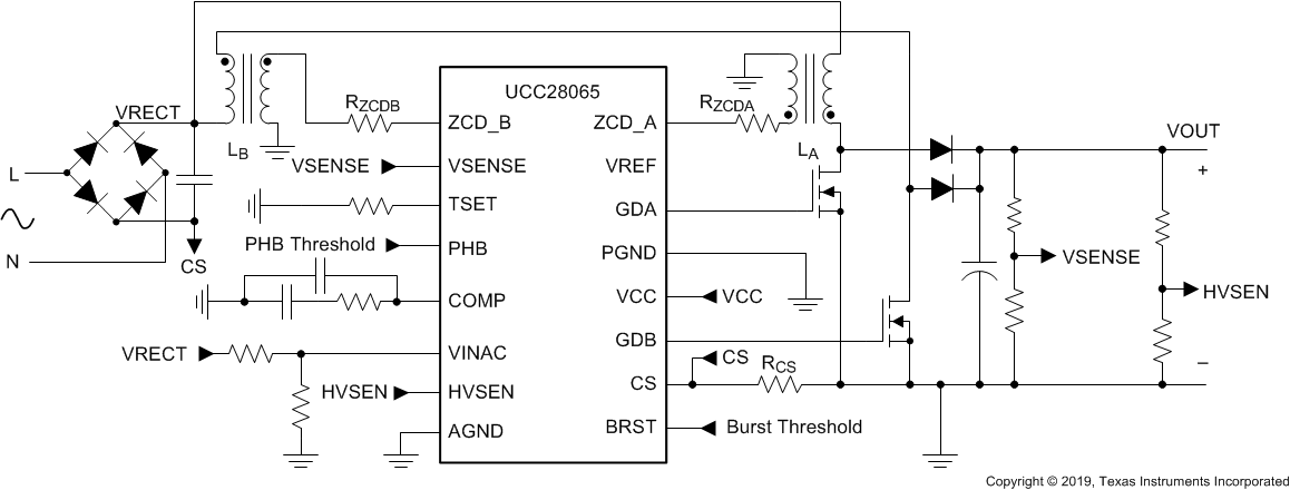 image of 功率因数校正 (PFC) 控制器>UCC28065 