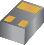 CSD17483F4T 30 V, N-Kanal-NexFET™-Leistungs-MOSFET, Einzel-LGA 1 mm x 0,6 mm, 260 mOhm, Gate-ESD-Schutz | YJC | 3 | -55 to 150 package image