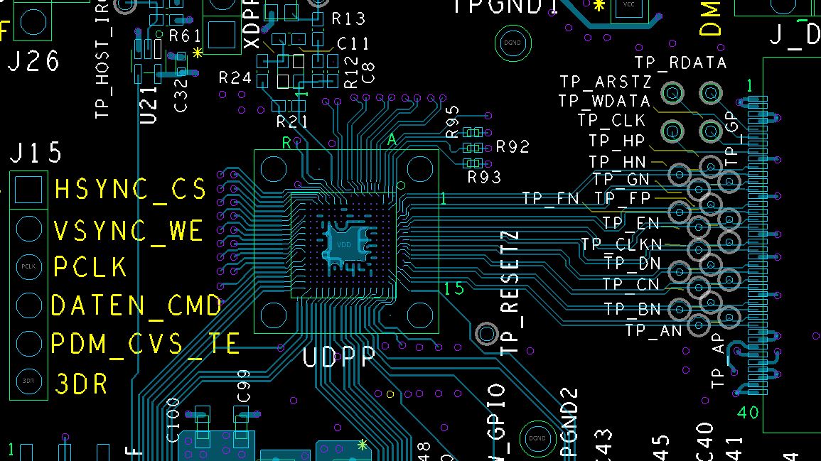 DLPC3421 Layout Recommendation