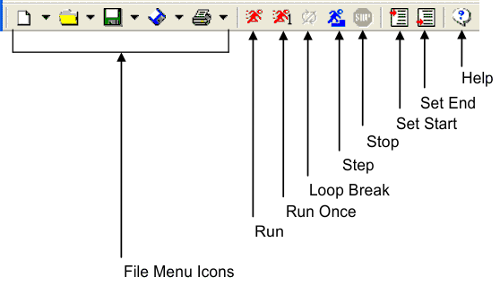 DLPLCRC410EVM, DLPLCR65NEVM, DLPLCR70EVM, DLPLCR70UVEVM, DLPLCR95EVM, DLPLCR95UVEVM Toolbar