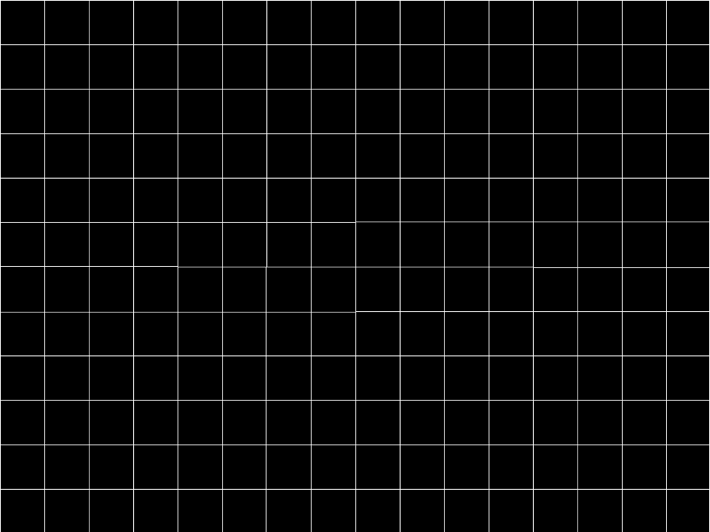 DLPC3420 Example of Grid
          Lines Test Pattern