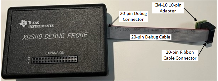 DLPDLCR160CPEVM XDS110 Debug Probe
                            Assembly