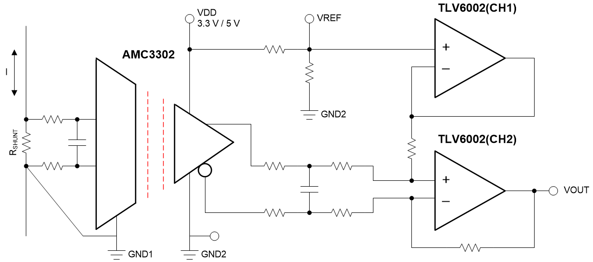 AMC3302 AMC3302 Schaltplan